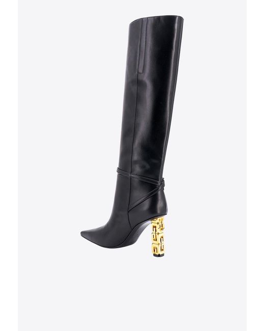 Givenchy Black Over-Knee Boots