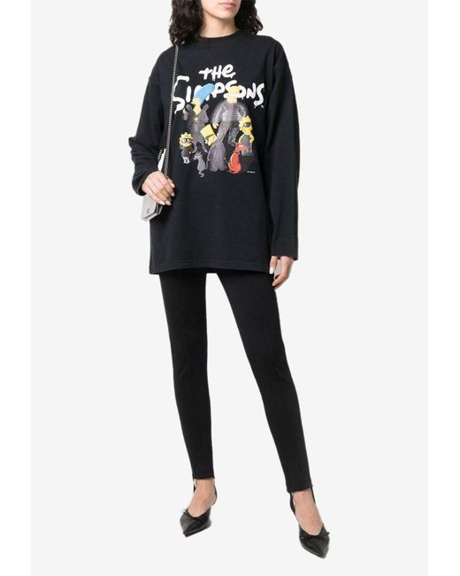 balenciaga simpsons tshirt