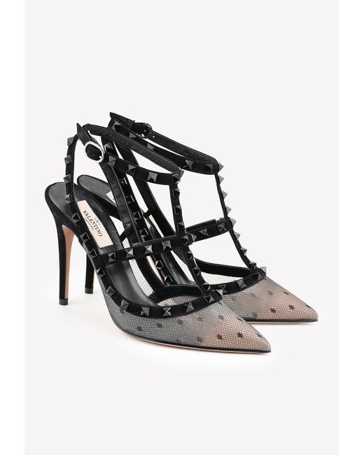 valentino rockstud mesh