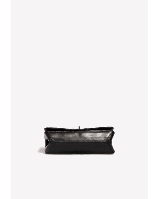 Chanel 2.55 Reissue Shoulder Bag In so Black Calf Leather