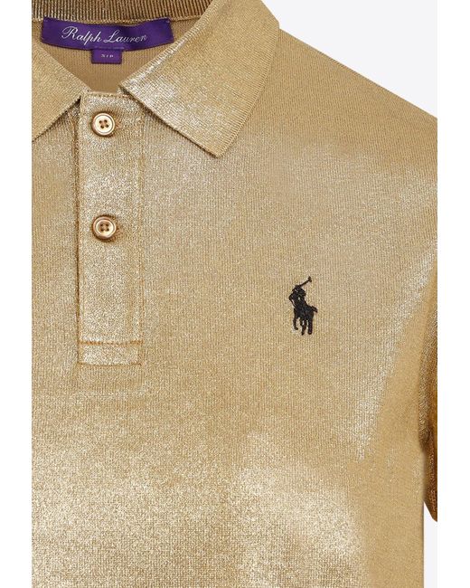 Ralph Lauren Natural Short-Sleeved Polo T-Shirt