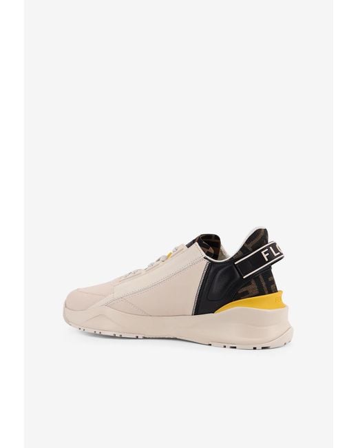 Fendi Multicolor Flow Slip-On Sneakers for men