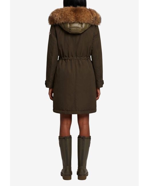 Moncler Natural Halicte Down Jacket