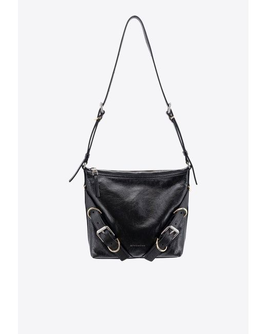Givenchy Black Voyou Buckled Crossbody Bag