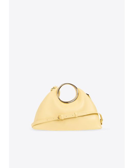 Jacquemus Metallic Le Calino Ring Top Handle Bag