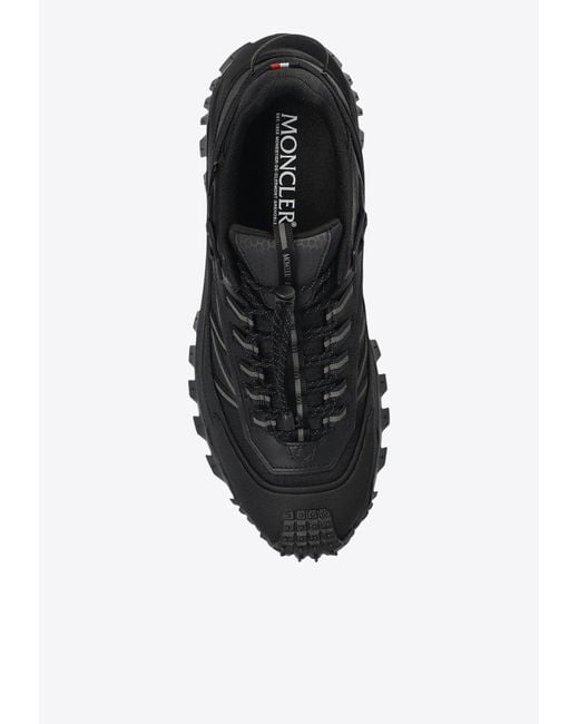 Moncler Black Trailgrip Gtx Low-Top Sneakers for men