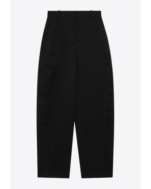 Givenchy Black Wool Straight-Leg Pants