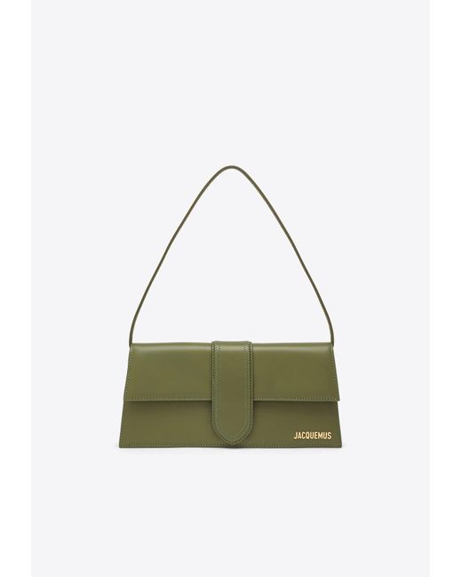Jacquemus Green Le Bambino Long Shoulder Bag