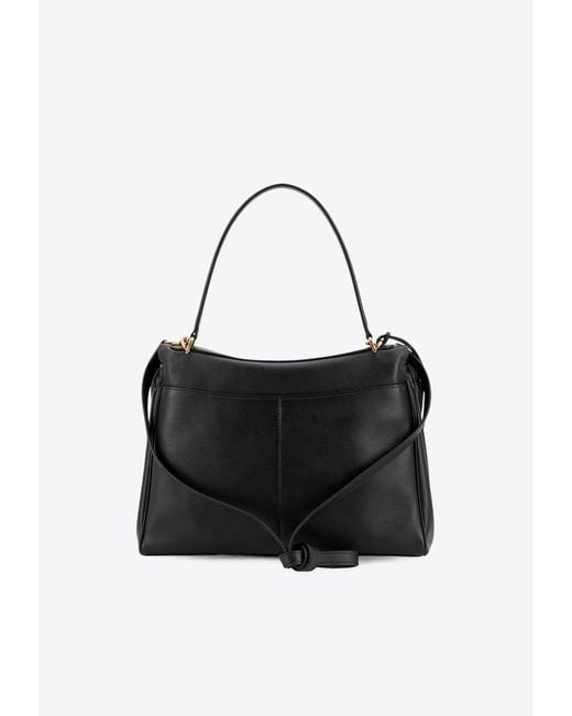 Balenciaga Black Medium Rodeo Leather Shoulder Bag