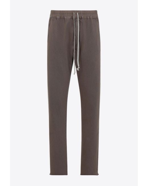Rick Owens Gray Berlin Drawstring Pants for men