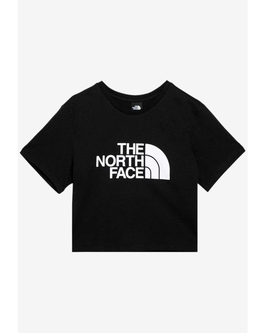 The North Face Black Logo-Printed Crewneck T-Shirt