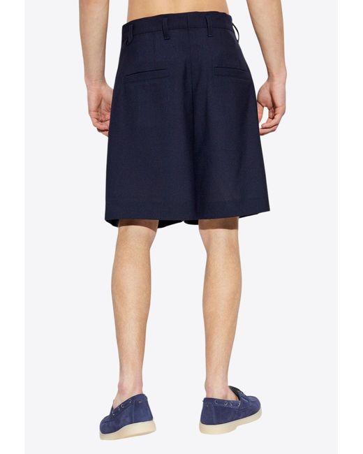 Jacquemus Blue Fernando Bermuda Shorts for men