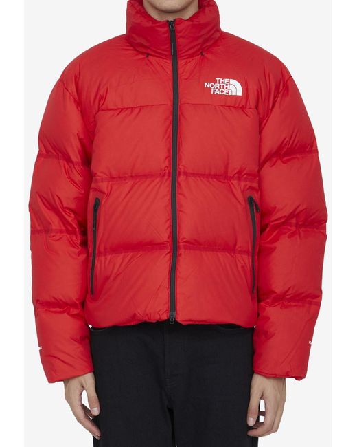 The North Face Rmst Nuptse Down Jacket in Red for Men | Lyst