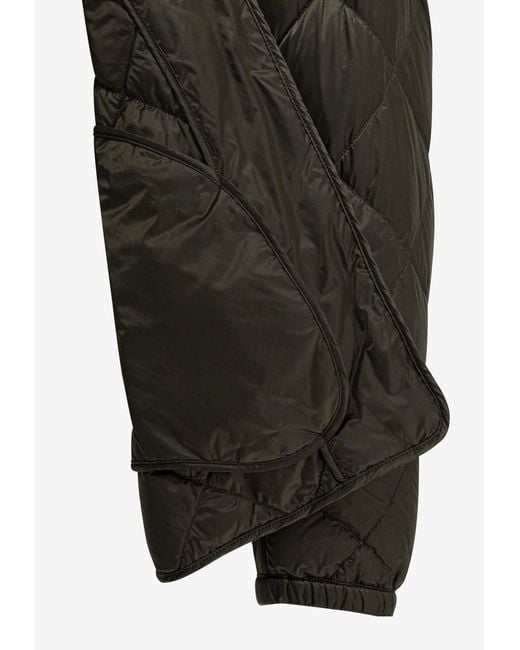 Max Mara Black Softd Quilted Jacket