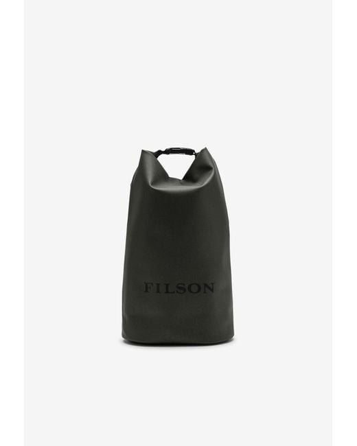 Filson Black Small Dry Top Handle Bag for men