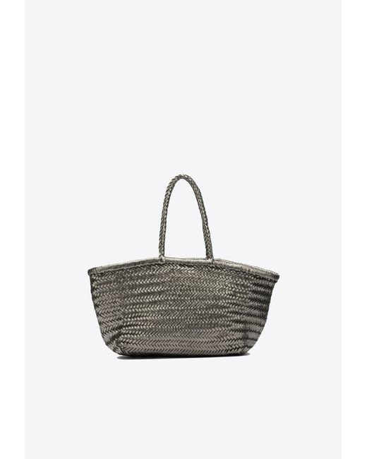 Dragon Diffusion Metallic Leather Shoulder Bag