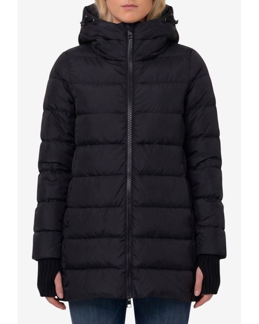 Herno Blue Chamonix A-Shape Puffer Jacket