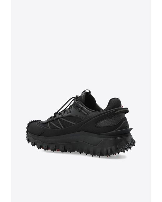 Moncler Black Trailgrip Gtx Low-Top Sneakers for men