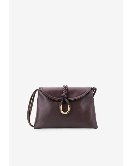 Small Libra Calf Leather Shoulder Bag