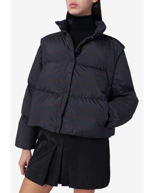 Herno Blue Laminar Puffer Jacket