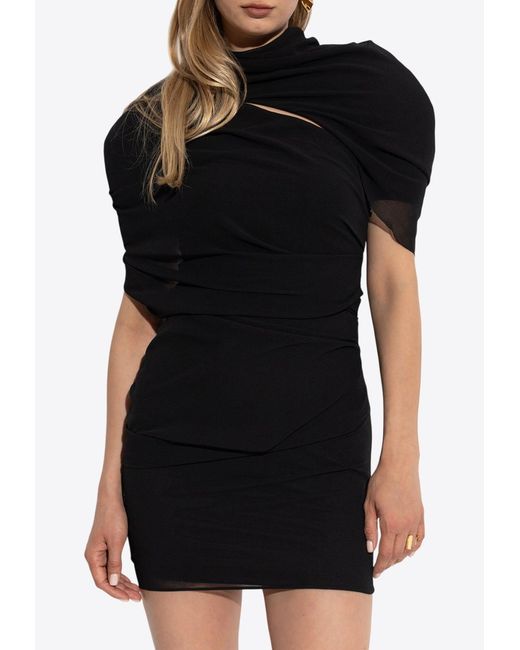 Jacquemus Black La Castagna Mini Dress