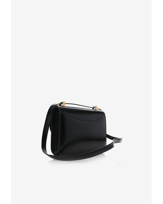 Hermes Constance 1 24 In Black Box Leather With Gold Hardware Lyst