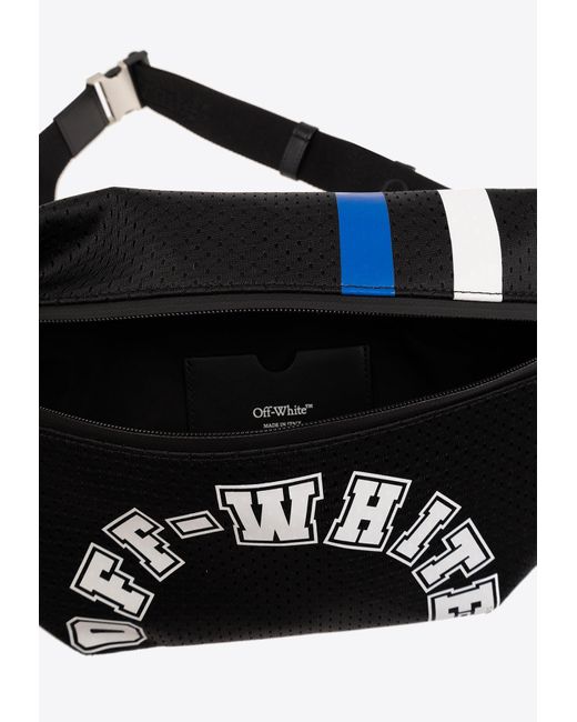 Off-White c/o Virgil Abloh Black Logo Outdoor Belt Bag for men