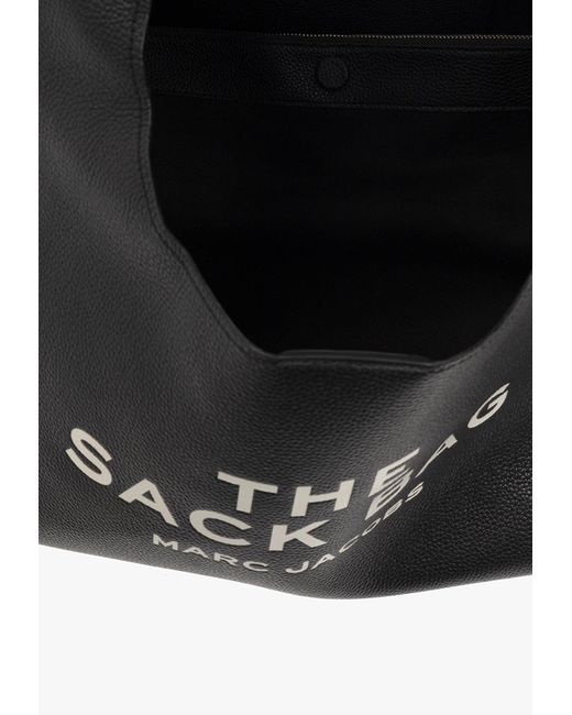 Marc Jacobs Black The Xl Sack Leather Shoulder Bag