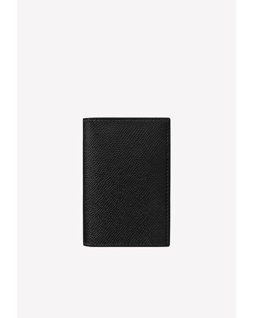 Hermès Black Mc2 Euclid Jungle Cardholder In Epsom Leather