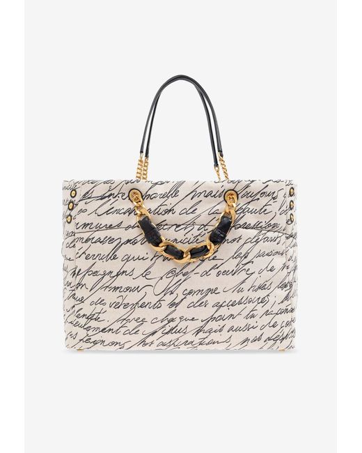 Balmain Natural Xxl 1945 Soft Tote Bag