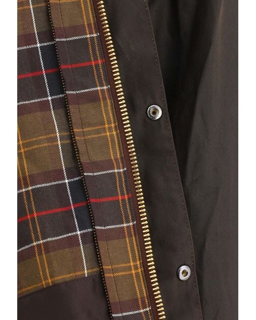 Barbour Gray Bedale Buttoned Jacket for men