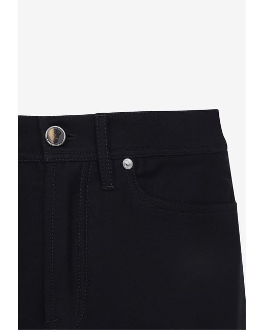 Brioni Blue Straight-Leg Pants for men