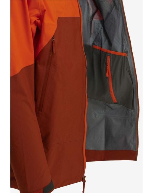 Arc'teryx Orange Rush Gore-Tex Pro Jacket for men