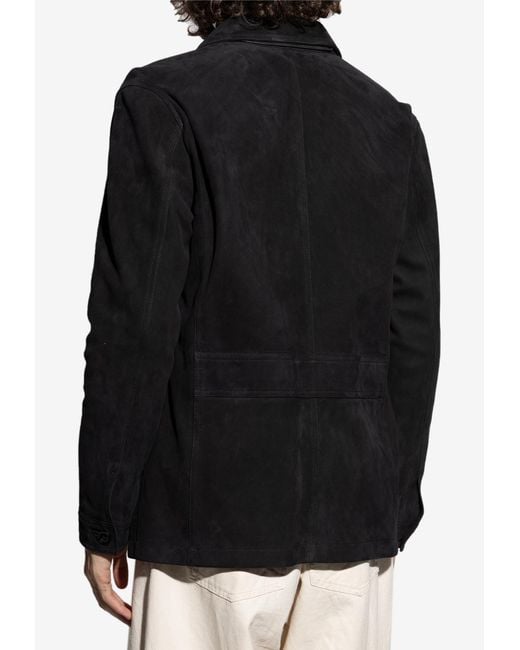 Tom Ford Black Suede Jacket for men