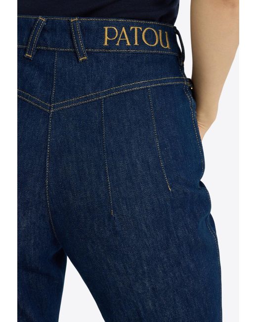 Patou Blue Flared Jeans