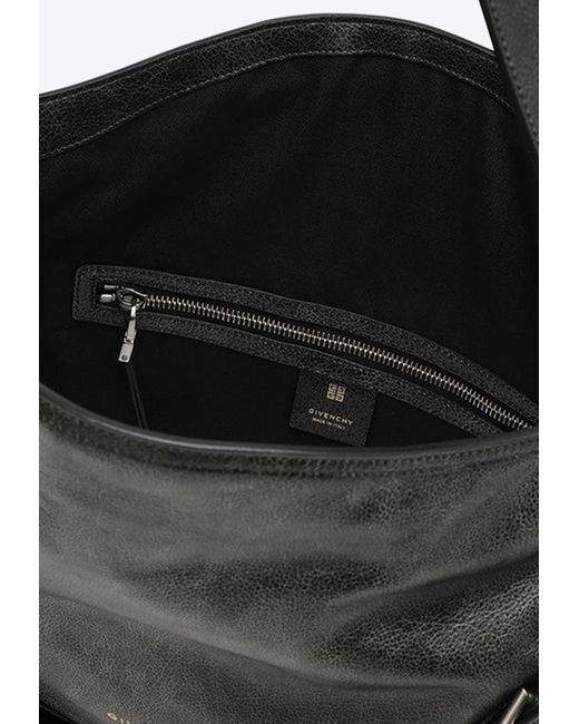 Givenchy Black Medium Voyou Boyfriend Shoulder Bag