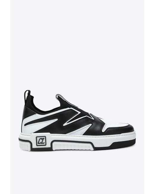 Christian Louboutin Black Astroflash Sneakers for men