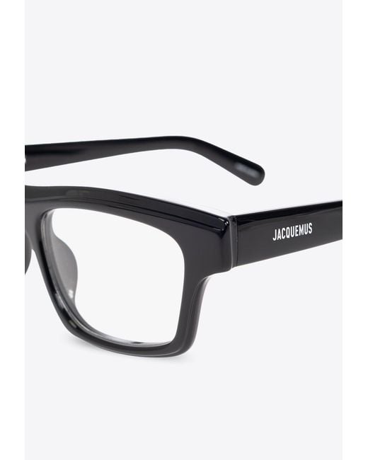 Jacquemus Multicolor Rectangular-Framed Optical Glasses
