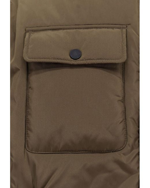 DSquared² Green Padded Buttoned Jacket for men