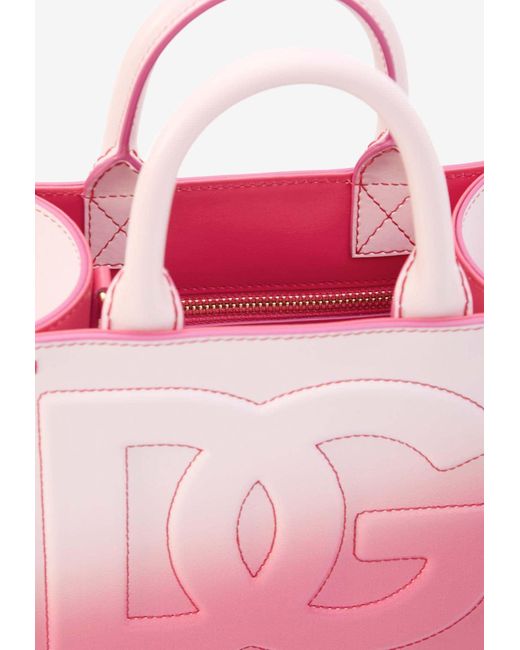 Dolce & Gabbana Pink Dg Daily Ombre Crossbody Bag