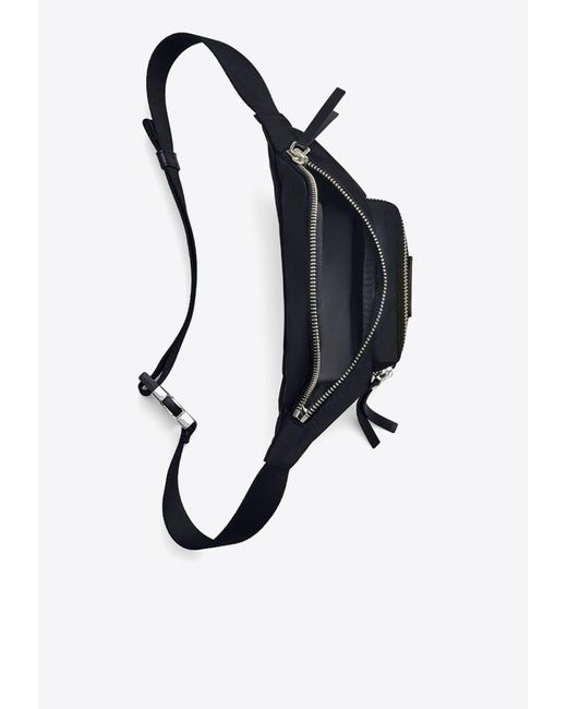Marc Jacobs Black The Biker Zipped Belt Bag