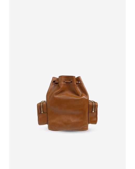Chloé Brown Camera Bucket Bag