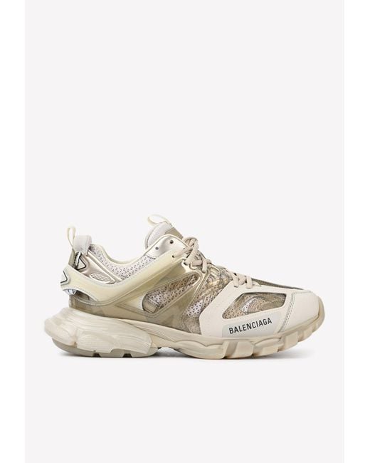 Balenciaga Synthetic Track Clear Sole Sneakers In Mesh And Nylon in ...
