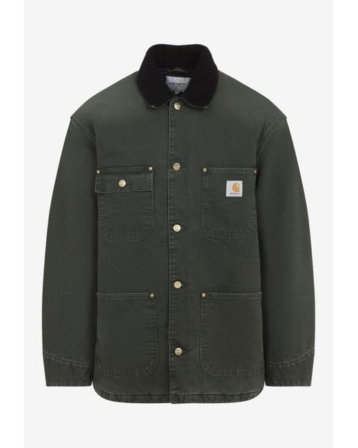 Carhartt Black Og Chore Overshirt for men