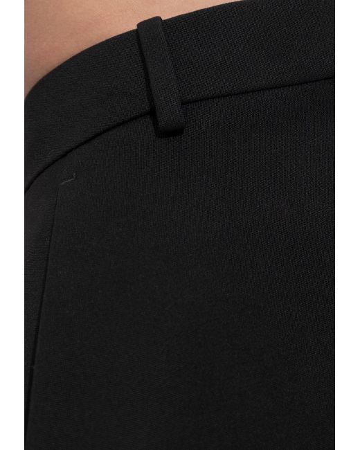 Givenchy Black Balloon Wool Pants