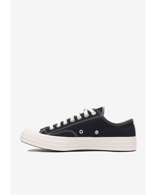COMME DES GARÇONS PLAY White X Converse Chuck Taylor 70 Small Heart Low-Top Sneakers for men