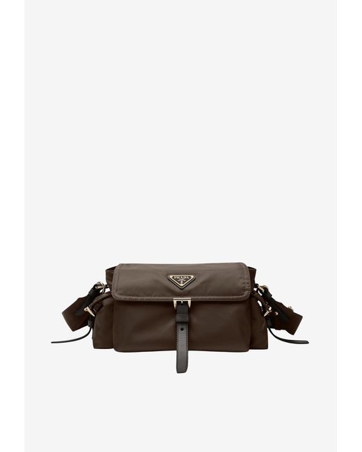 Prada Brown Medium Explore Re-Nylon Bag