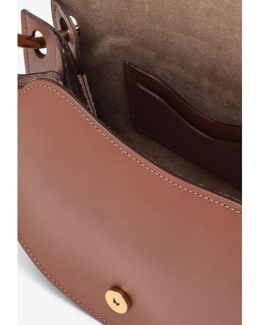 Shop Il Bisonte Belle Donne Mini Leather Shoulder Bag