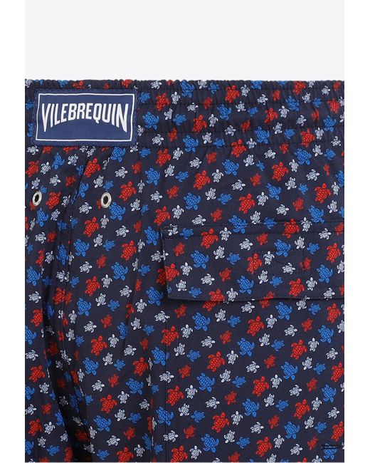 Vilebrequin Blue Micro Tarta Swim Shorts for men