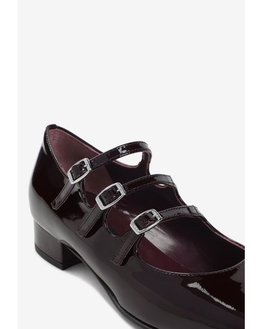 CAREL PARIS Black Ariana Mary Jane Pumps